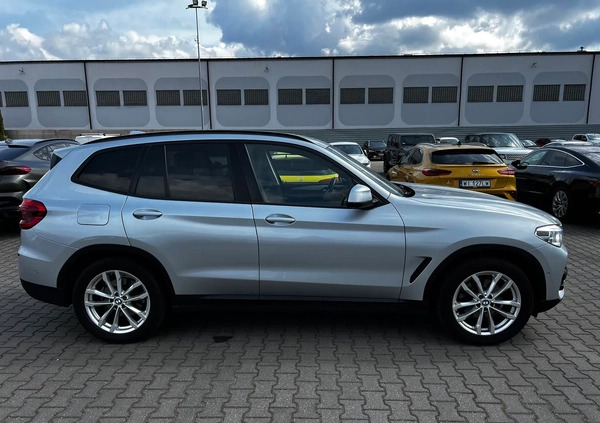 BMW X3 cena 99900 przebieg: 227370, rok produkcji 2019 z Polanów małe 781